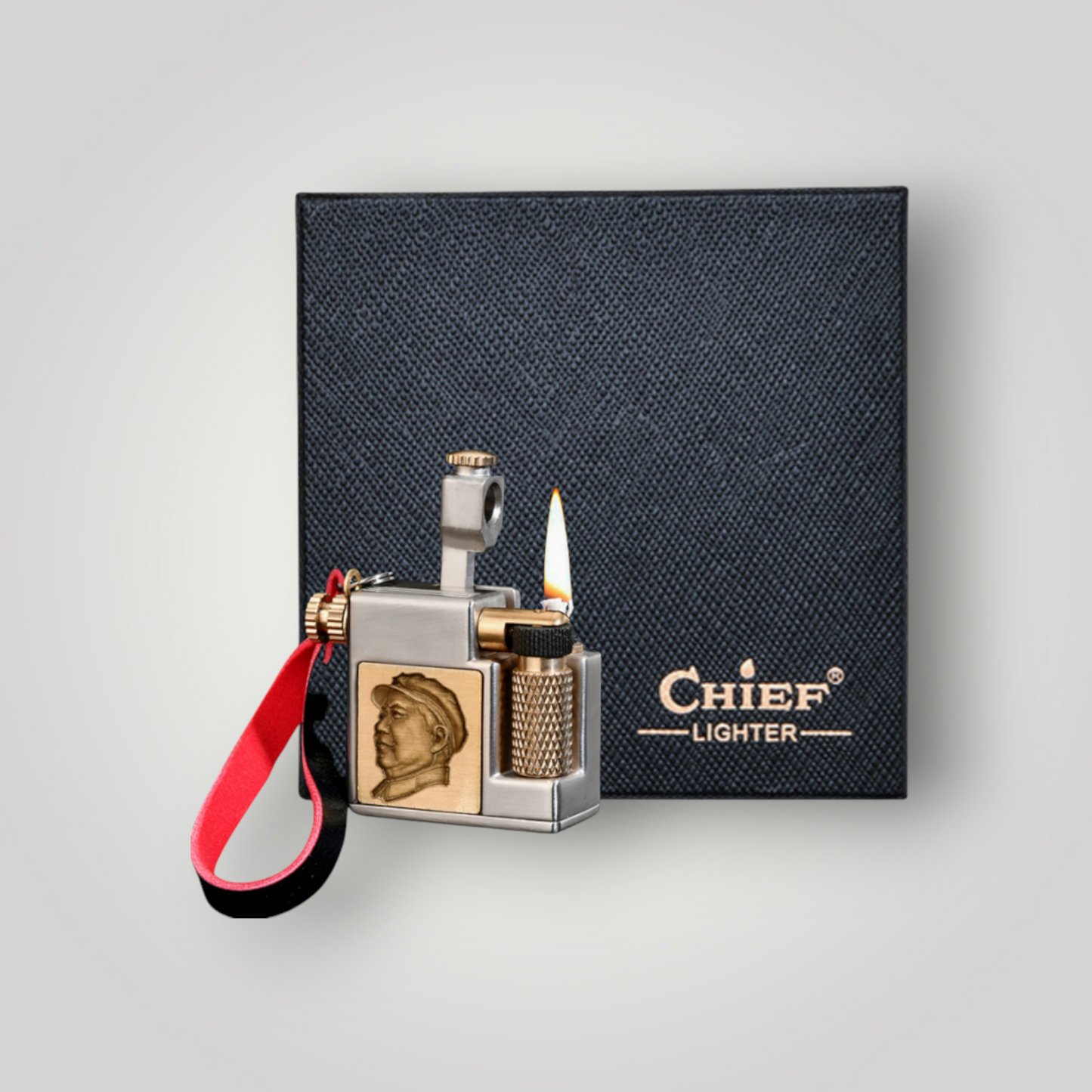 Pure Copper Square Vintage Lighter