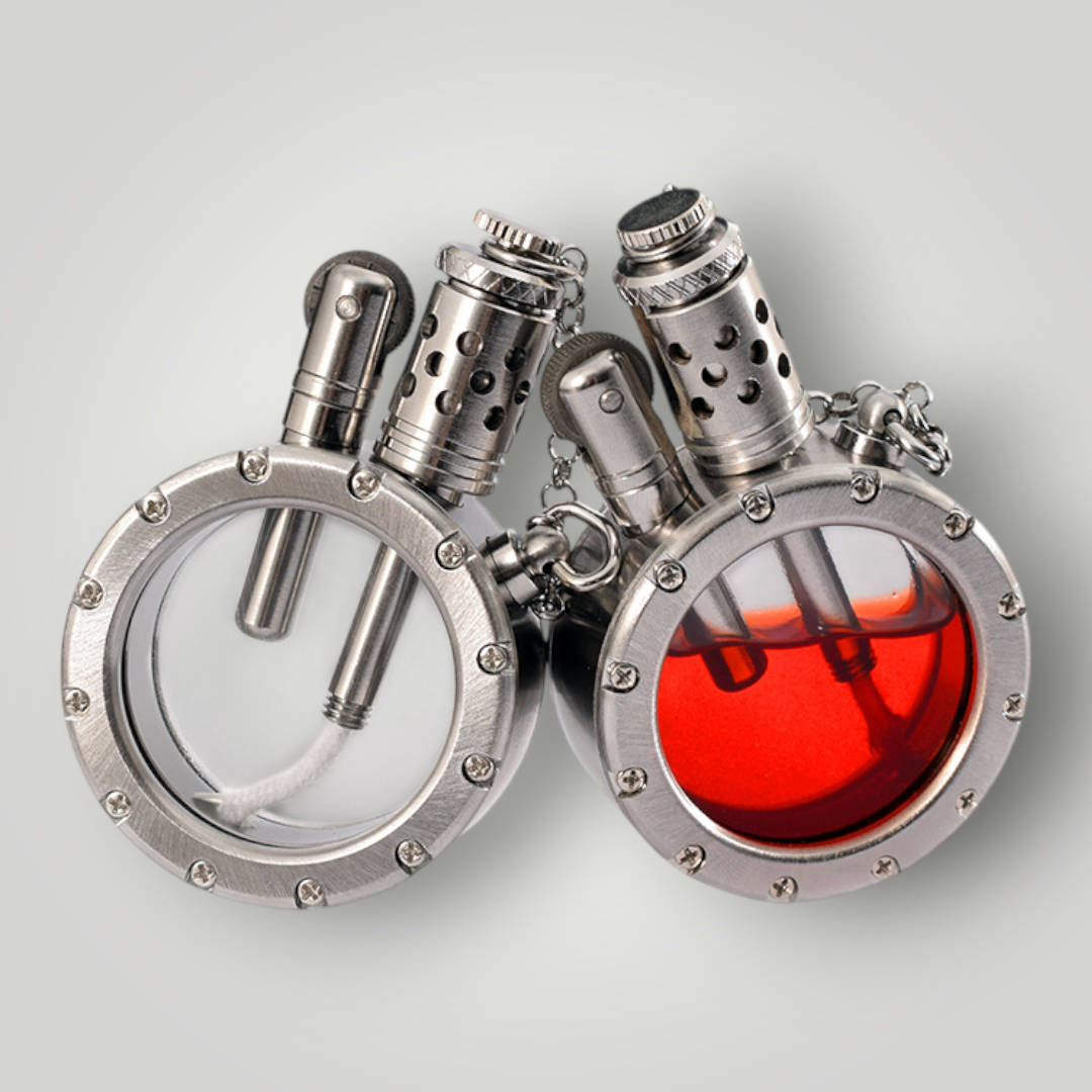 Round Pocket Watch Lighter