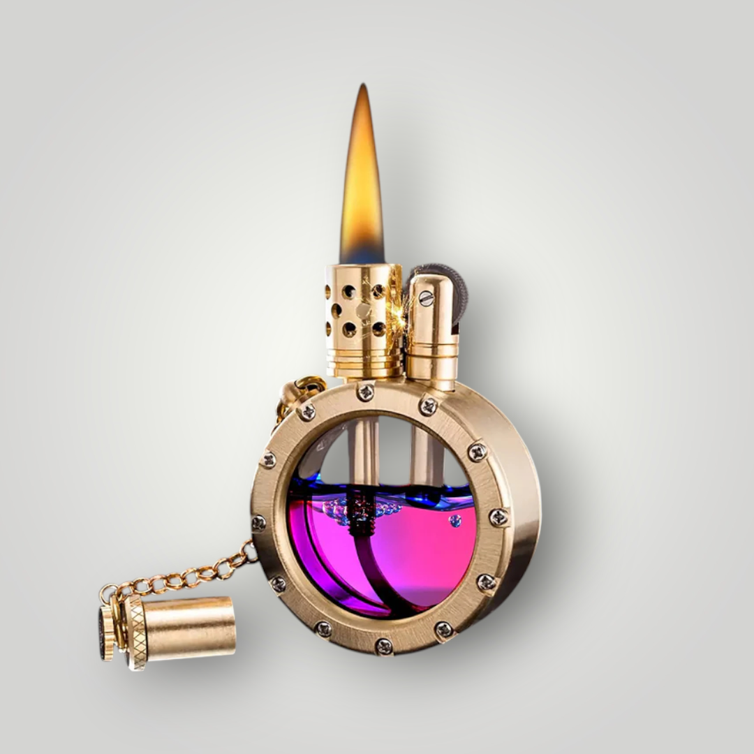 Round Pocket Watch Lighter