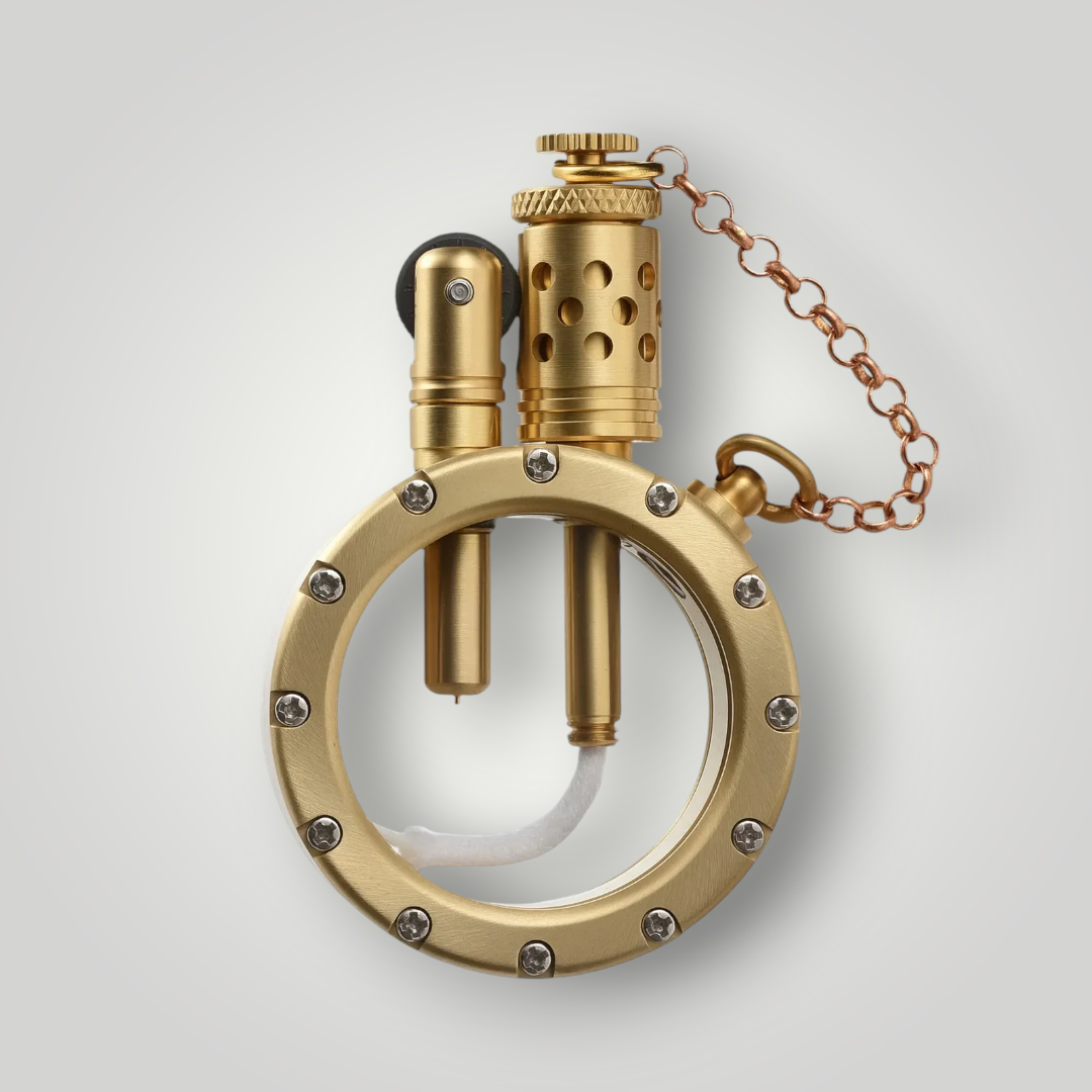 Round Pocket Watch Lighter