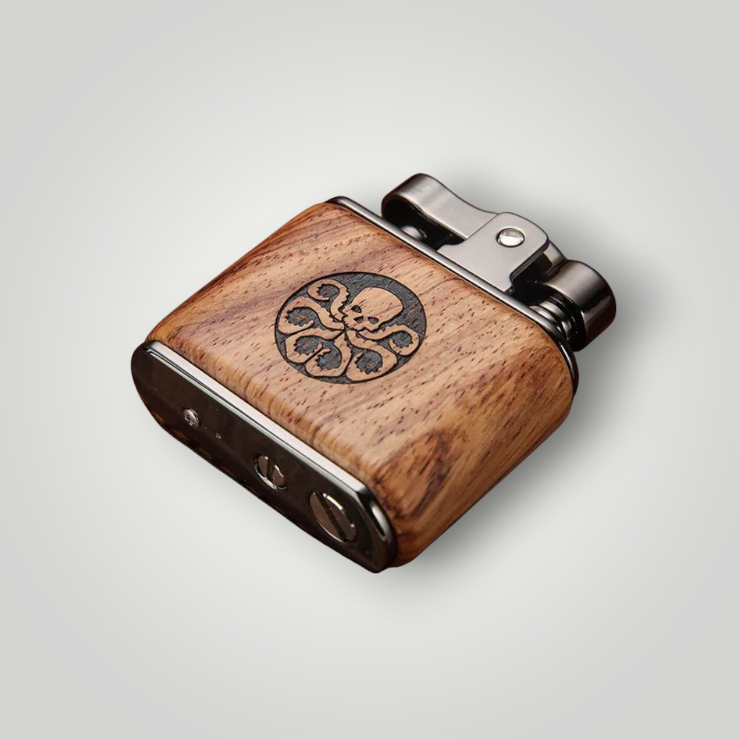 Classic Wooden Mechanical Push Ignition