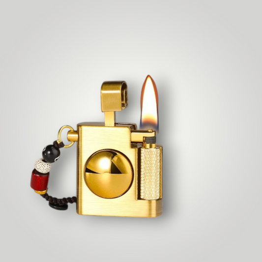 New Small Square Brick Oil Lighter