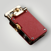 Metal Rocker Leather Lighter High-End