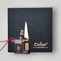 Pure Copper Square Vintage Lighter