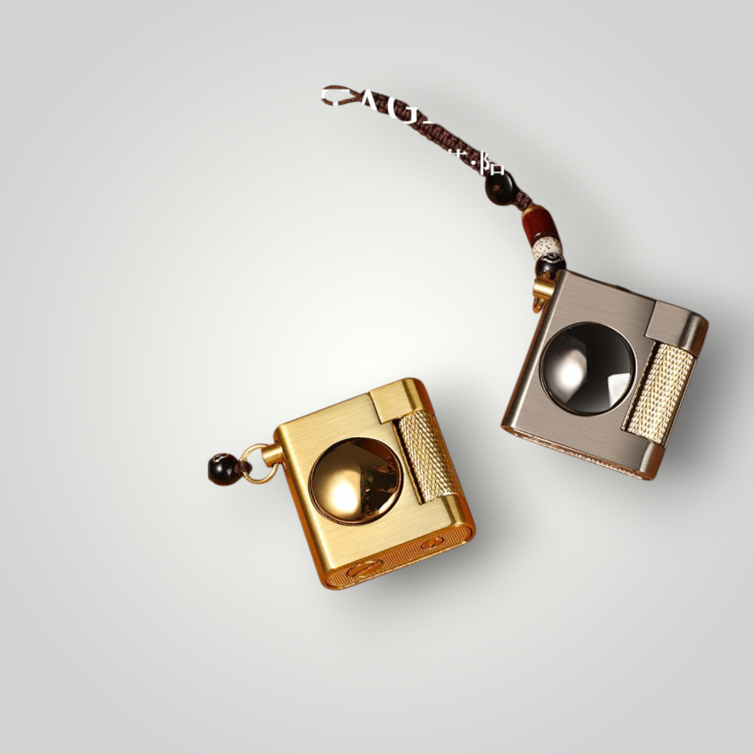 New Small Square Brick Oil Lighter