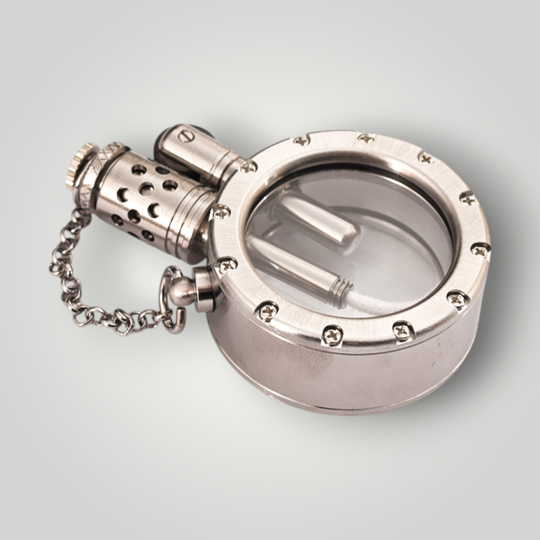 Round Pocket Watch Lighter