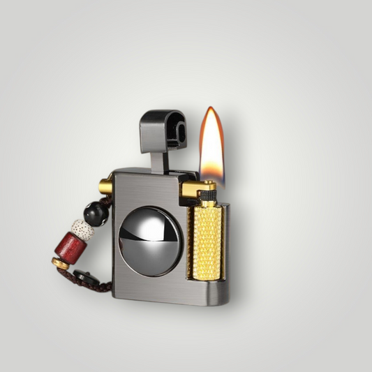 New Small Square Brick Oil Lighter