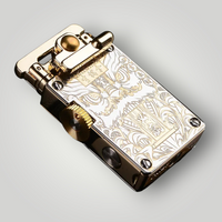 Metal Rocker Leather Lighter High-End