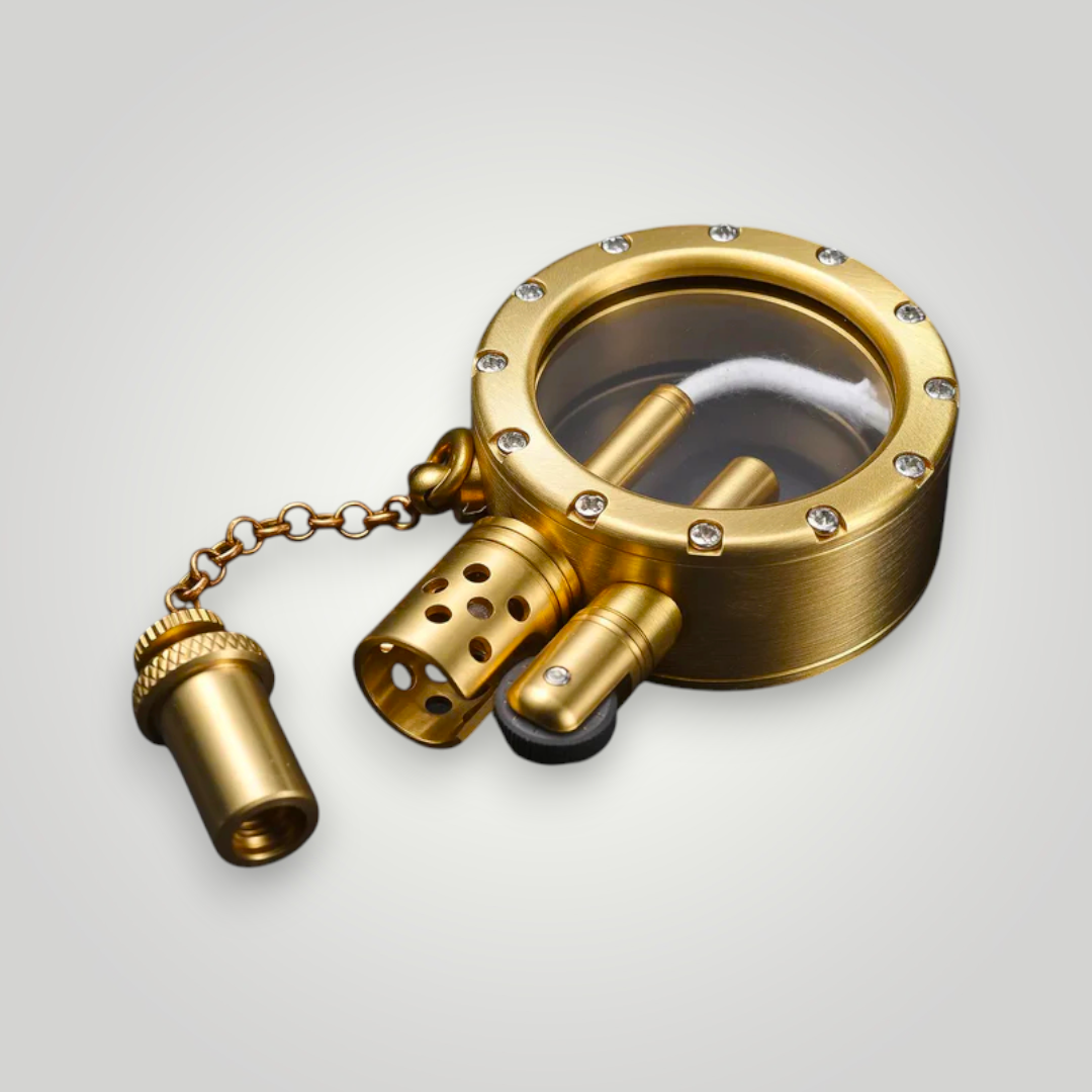 Round Pocket Watch Lighter