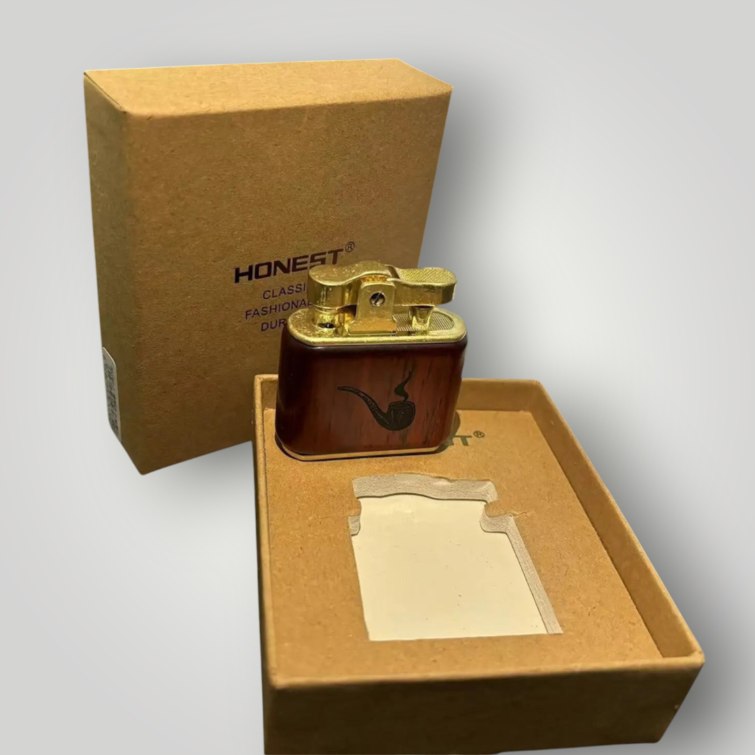 Classic Wooden Mechanical Push Ignition