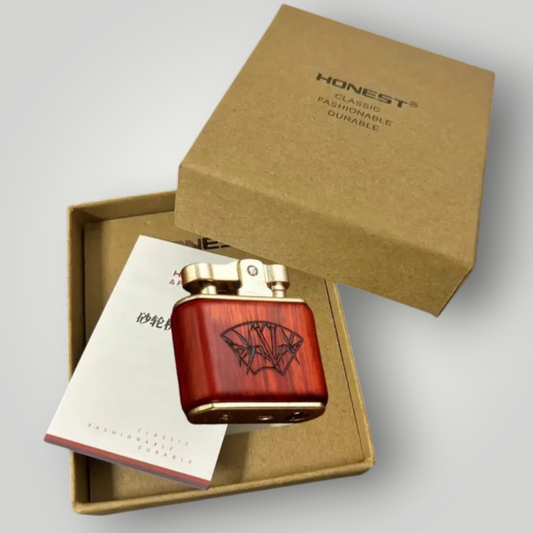 Classic Wooden Mechanical Push Ignition