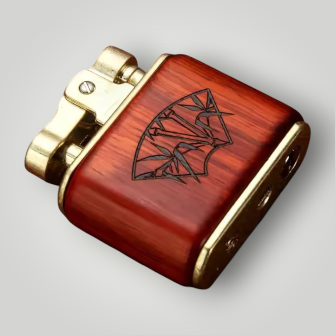 Classic Wooden Mechanical Push Ignition