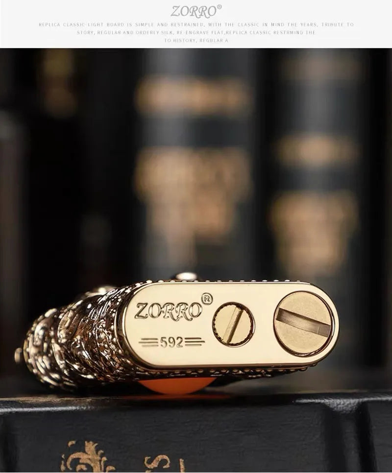 Retro Kerosene Windproof Rocker Lighter