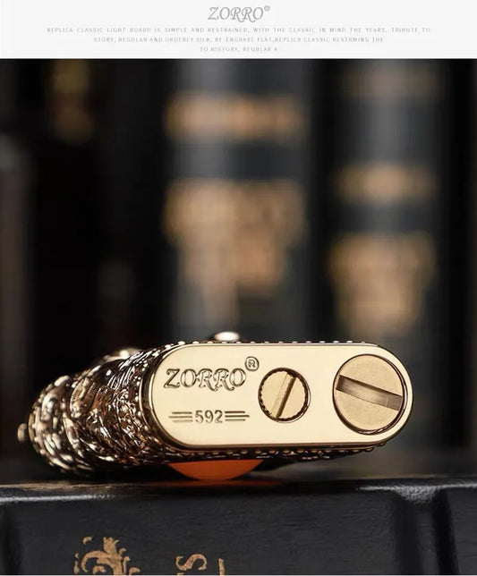 Retro Kerosene Windproof Rocker Lighter