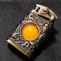 Retro Kerosene Windproof Rocker Lighter