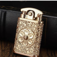 Retro Kerosene Windproof Rocker Lighter