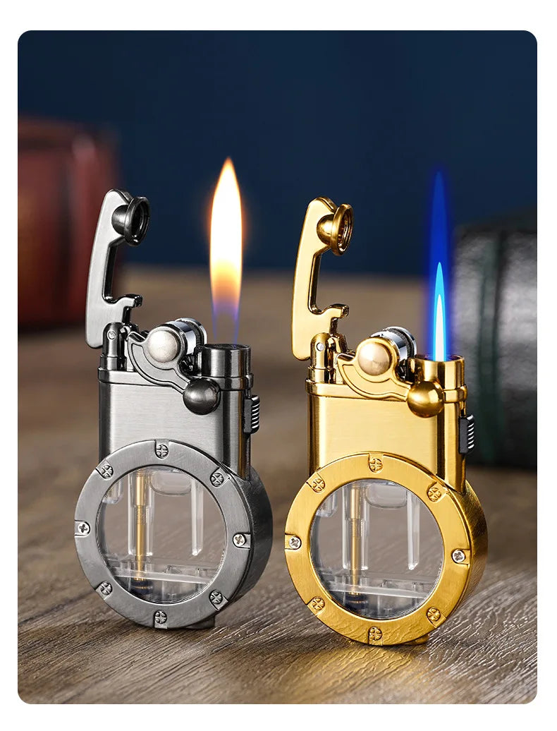 Lighter Metal Visible Gas Window Jet Flame